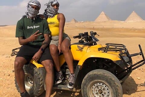 Private Tour Giza pyramider Sphinx Camel Ride Lunch Quad ATV sykkel