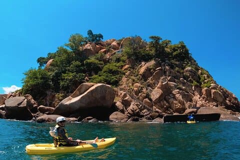 Kayaks Tour to El Morro Islet
