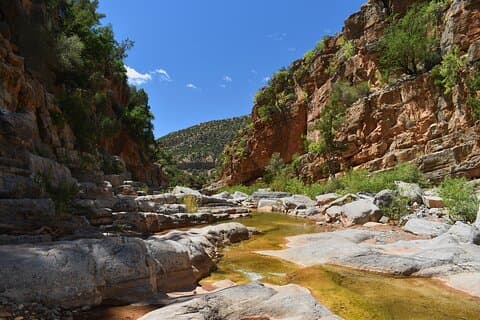 Paradise Valley and Camel Ride at Sunset Pass