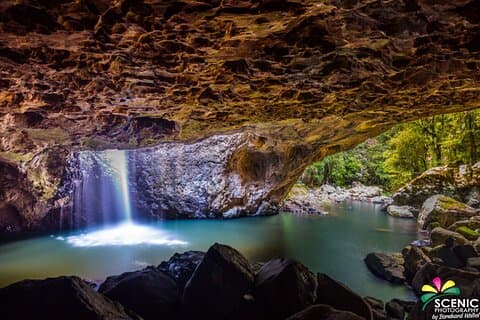 Springbrook, Natural Arch & Numinbah Valley + varmluftsballon med morgenmad