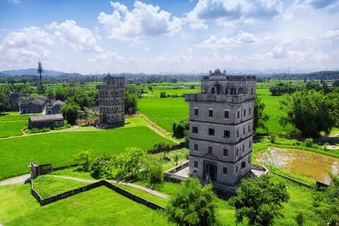 Excursão diurna saindo de Guangzhou: jardim de Kaiping, torres de vigia e cidade velha de Chikan