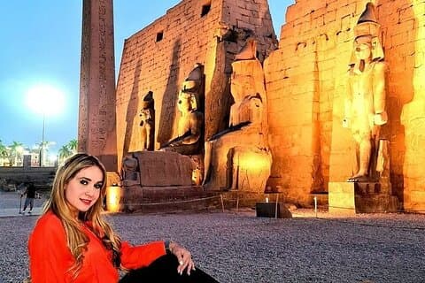4-dages krydstogt fra Aswan til Luxor Inc Abu Simbel & Hot Air Balloon
