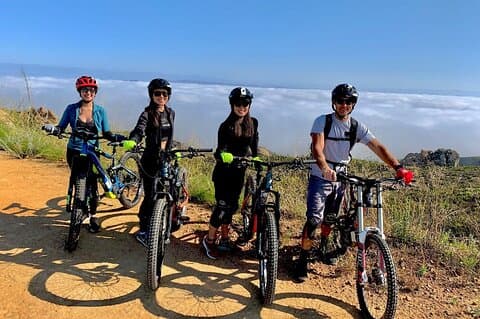 Scenic Malibu Overlook Tour de bicicleta elétrica para iniciantes