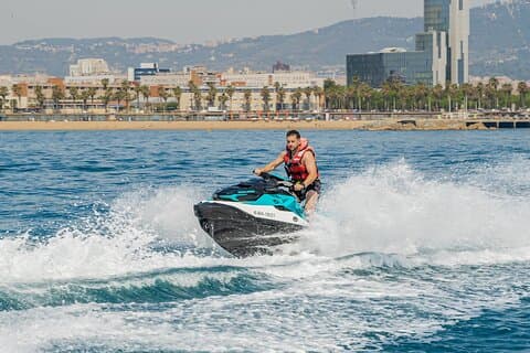 Jet Ski Barcelona Skyline Tour + Video Experience