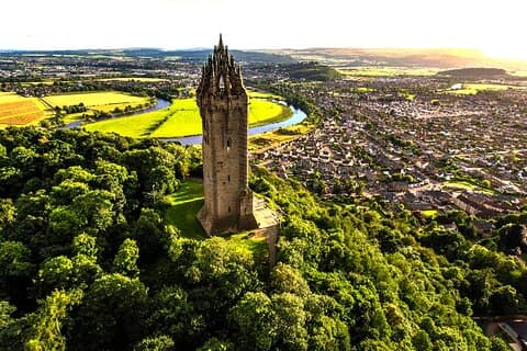 Monumento di Wallace, Castello di Stirling, Linlithgow Palace Tour privato