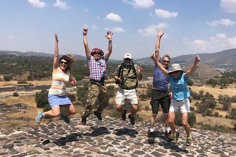 Halve dagtour naar Teotihuacan-piramides vanuit Mexico-Stad