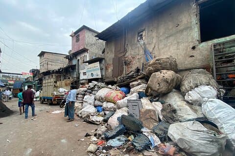 Dharavi Slum-tur i Mumbai af lokal beboer
