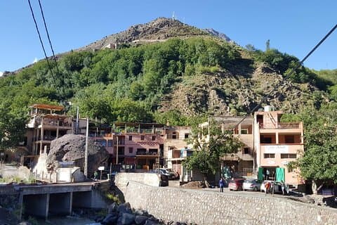 Atlasbergen-tur från Marrakech och kamelridning