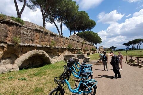 eBiking along the Appian Way