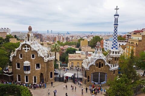 Barcelona : Guidad tur och biljetter till Park Güell