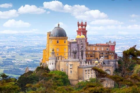Sintra, Cascais, Palacio Pena, Cape Roca, private tour