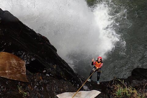 Ganztägiges Spillway Canyon Wasserfall-Abenteuer