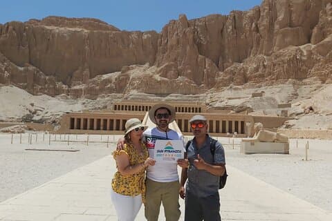 Dagstur till Västbanken i Luxor i Egypten