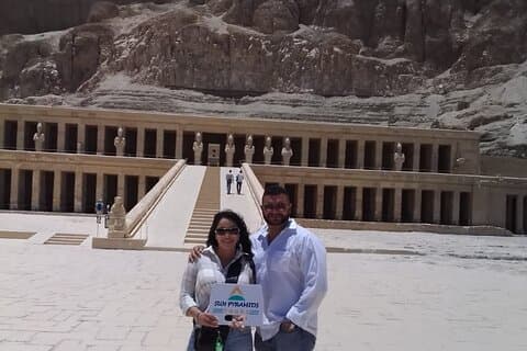 Vale dos Reis, Colossos de Memnon, Excursão ao Templo de Hatshepsut