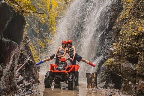バリ ATV アドベンチャー : オールインクルーシブのウォーターフォール トレック