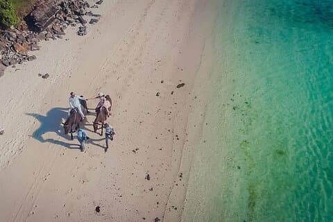 Visite spectaculaire de l'est de l'île Maurice avec équitation au bord de la mer et déjeuner