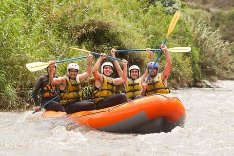 Ubud: Ayung River Rafting & Jungle Swing-billett med transfer