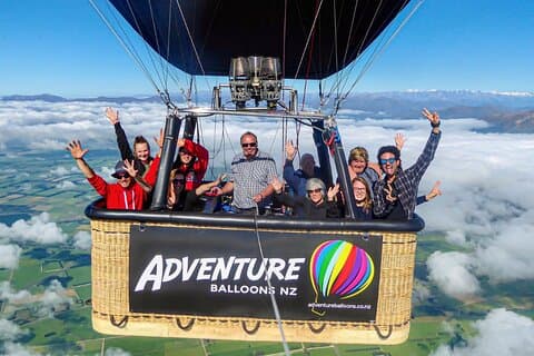 Methven-Mt Hutt Scenic Hot Air Balloon Flight