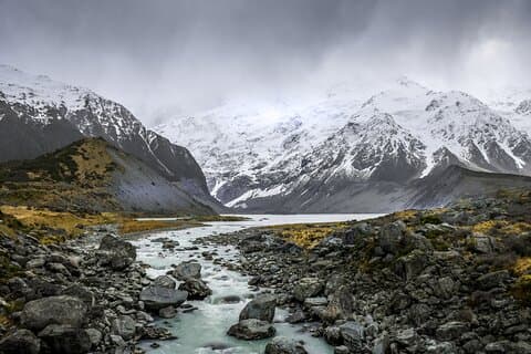 Christchurch nach Queenstown über Lake Tekapo und Mt Cook (1 Weg)