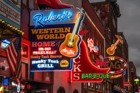 Nashville Bordellos, Burlesque og Blood Night-Time vandretur