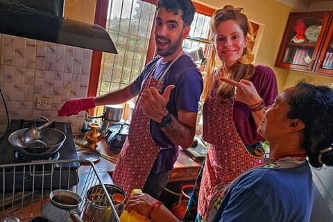 Authentique cours privé de cuisine népalaise à Katmandou