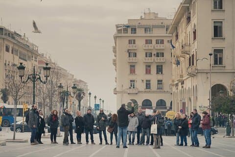 Begeleide wandeling in het historische centrum van Thessaloniki