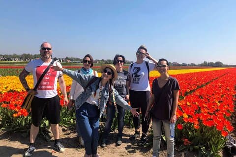 Your Own Holland. Tulip Fields Tour by Electric Bike