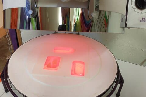 Fused Glass Necklace Class in Estes Park