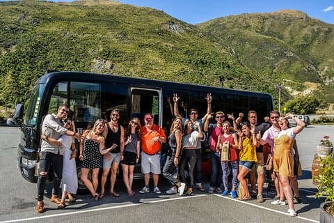 Hop on Hop off Wine Tours Bannockburn - med avgang fra Queenstown