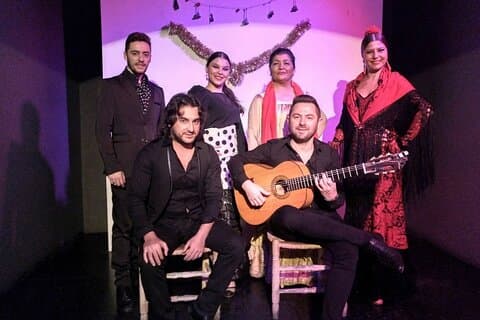 Flamencoshow på Tablao Álvarez Quintero