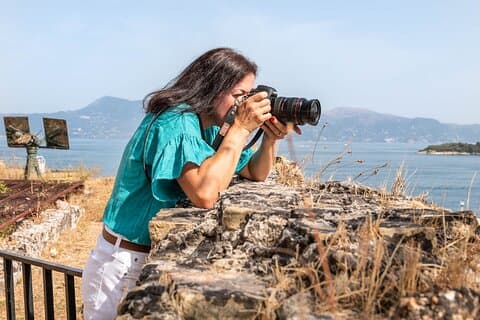 Privat fotoverkstadstur på Korfu Island