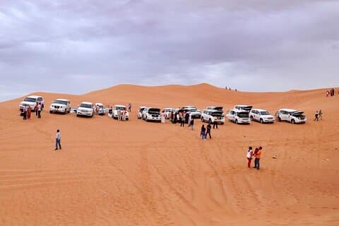 Safari privé en soirée dans le désert avec des aliments emballés casher israéliens