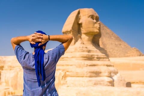 Full-Day Private Tour of Giza Pyramids, Memphis and Sakkara