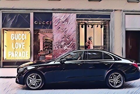 Limousine Service from Florence The Mall Outlet private driver