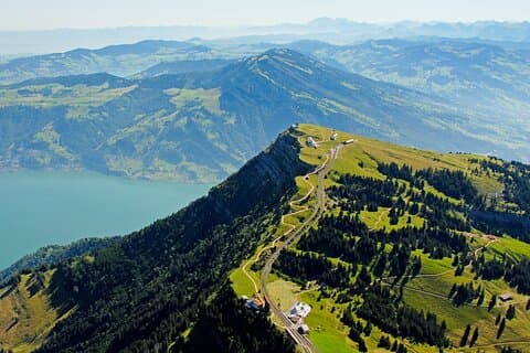 Gita di un giorno al Monte Rigi da Lucerna
