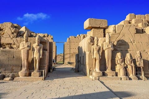 Luxor 1-daagse tour per vliegtuig vanuit Dahab