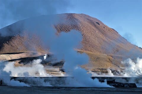 Tour di un'intera giornata al Geyser del Tatio, Vado Putana e Machuca