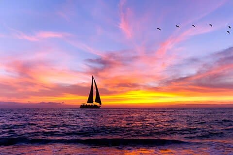 Diamond Head Sunset Sejl