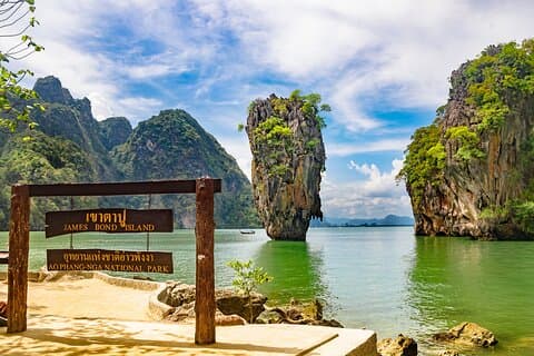 Tour di un'intera giornata all'isola di James Bond - Baia di Phang Nga - 5 in 1 Canoa