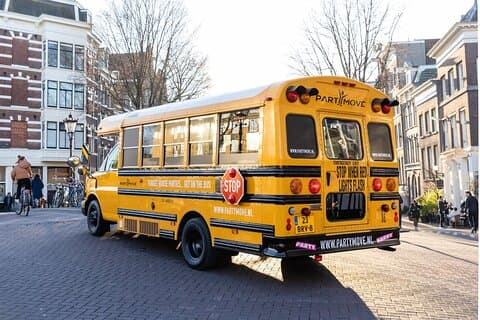 Partybus Amsterdam pour 15 personnes (1 heure de route)