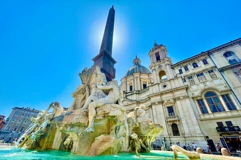 Privérondleiding door Rome met chauffeur en ondergrondse rondleiding door de catacomben