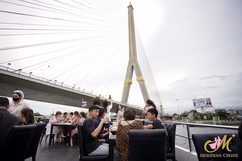 Dîner-croisière Meridian Sunset - Paradis flottant depuis ICONSIAM Bangkok
