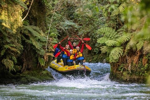 Tauranga Shore Excursion: White Water Rafting and Lunch