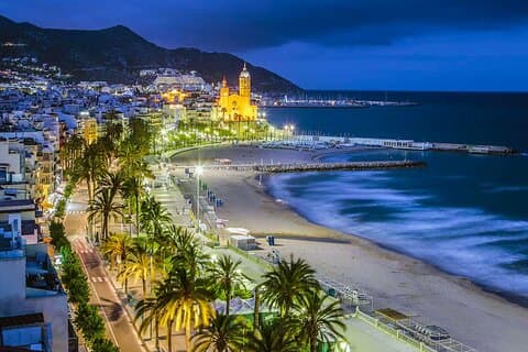 Privétransfer van vliegveld Barcelona naar Sitges