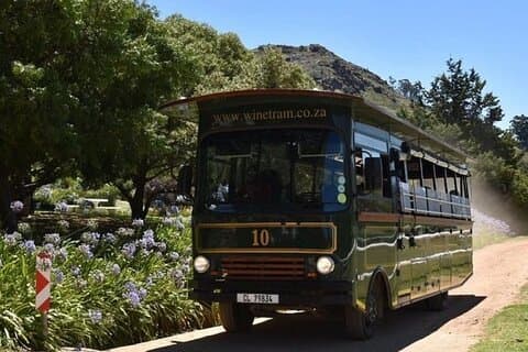 Franschhoek Wine Tram Hop-On Hop-Off-tur från Kapstaden.