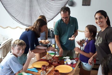 Dining Experience with local family