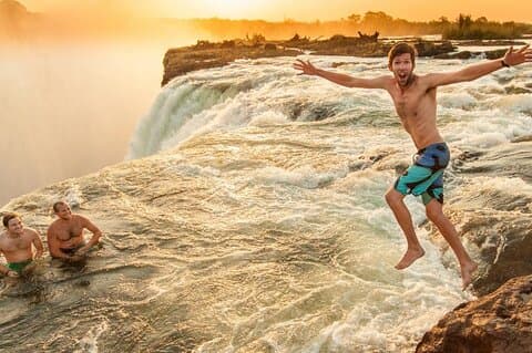 4 timmars rundtur i Livingstone Island och Devils Pool