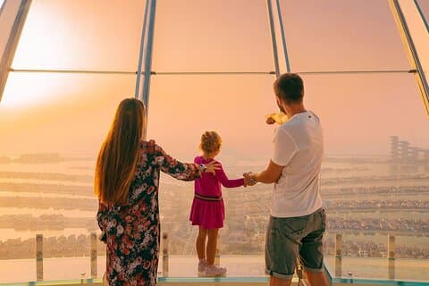Observasjon ved The Palm Jumeirah Dubai