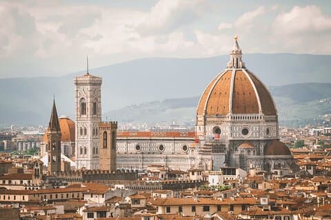 Privat overførsel fra Rom til Firenze med 2 timer til sightseeing