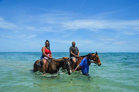 Bamboo Rafting and horseback